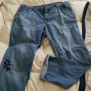 Eddie Bauer Boyfriend Jeans Plus Size 20W